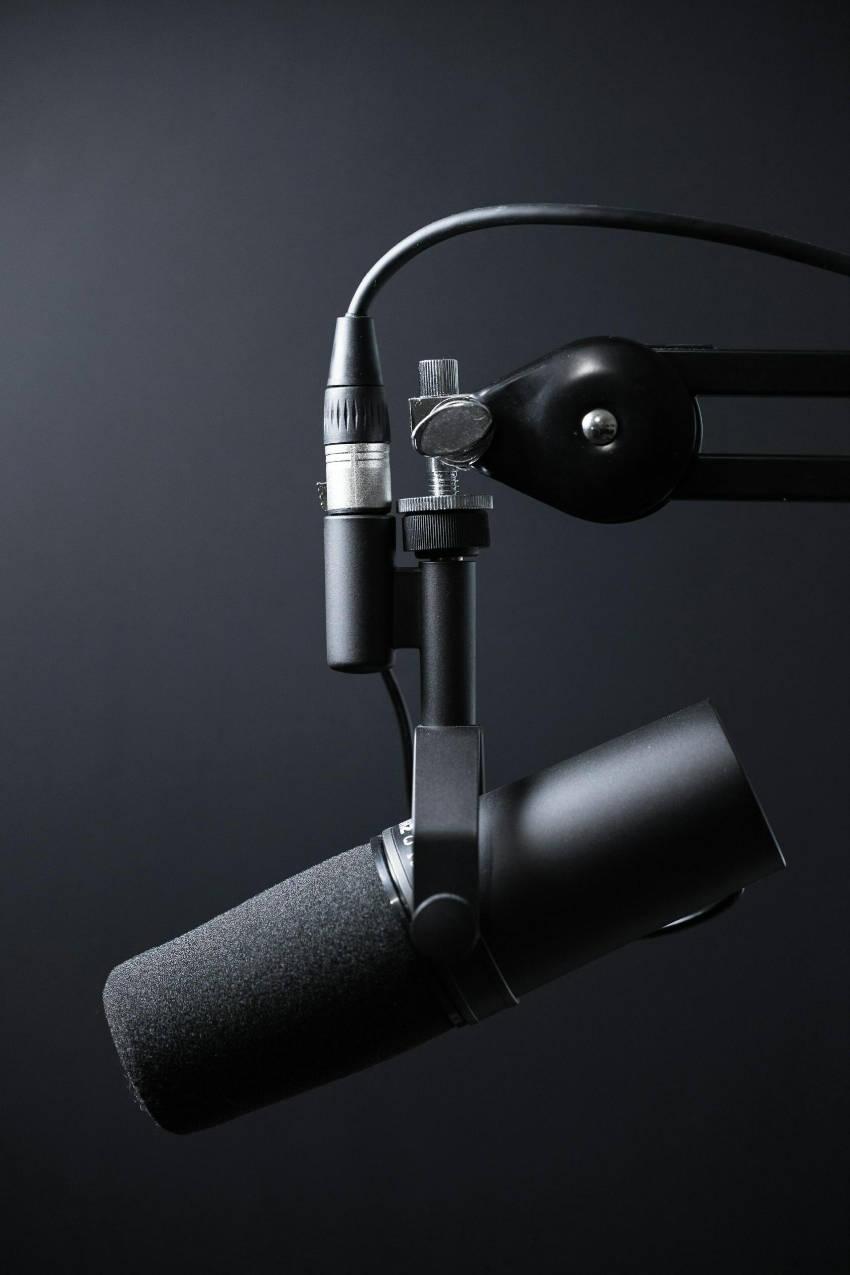 Image of a microphone